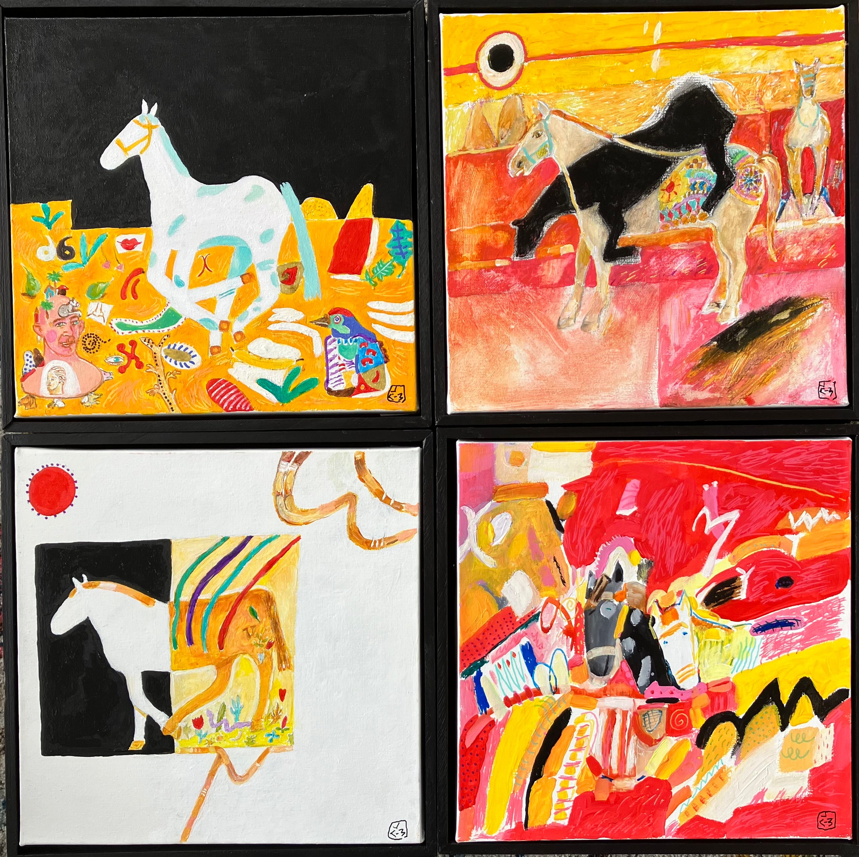 Slow Horses Quadriptych.